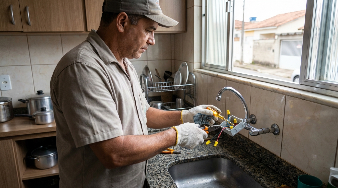 Adequação de Ponto Elétrico em Joinville‑SC