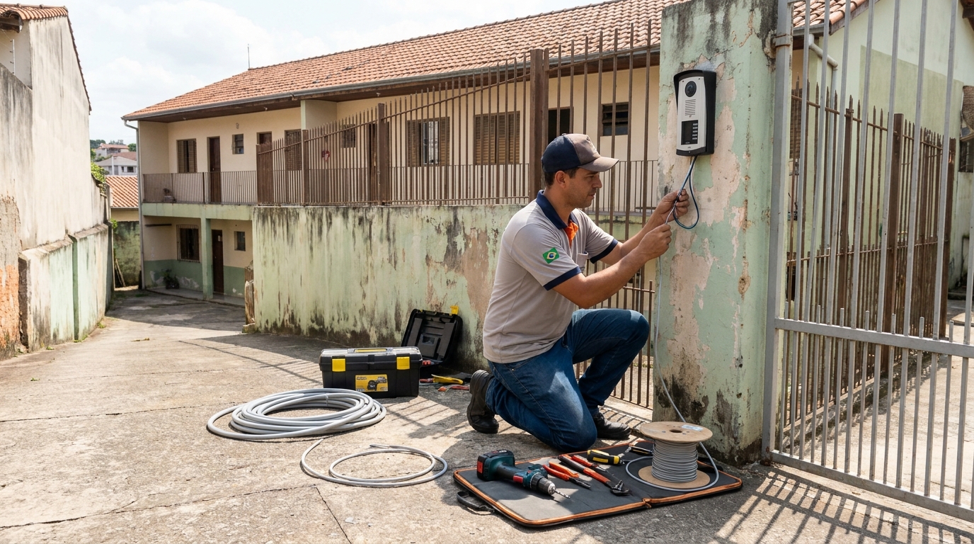 Instalação de Porteiro Eletrônico em Joinville‑SC