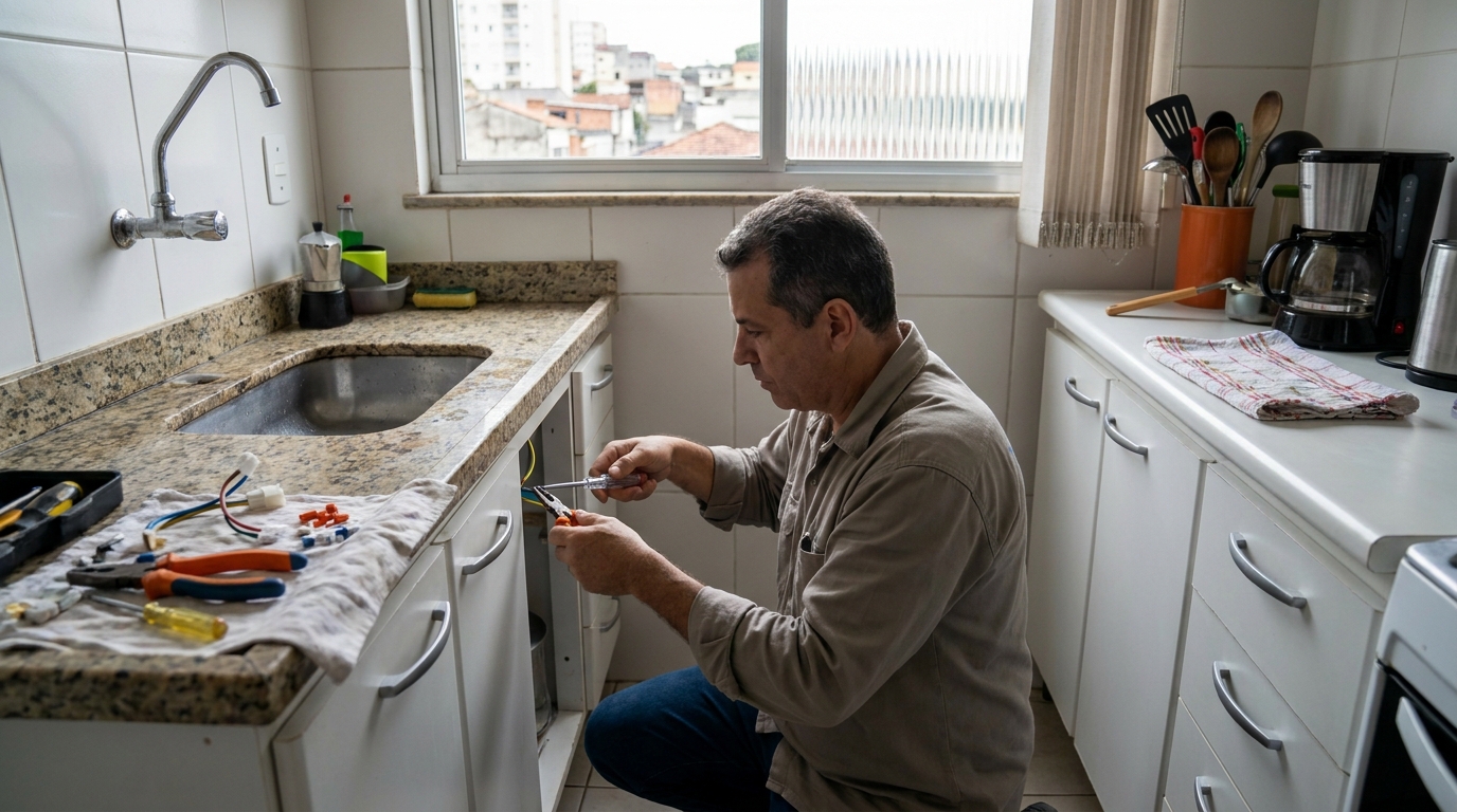 Troca de Torneira Elétrica em Joinville‑SC